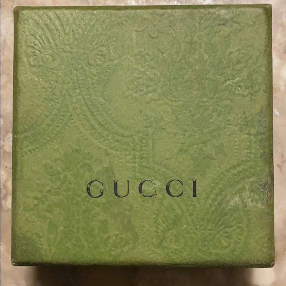 Authentic Sterling silver Gucci earrings